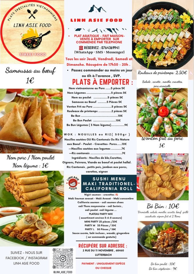 Rouleaux de printemps frais